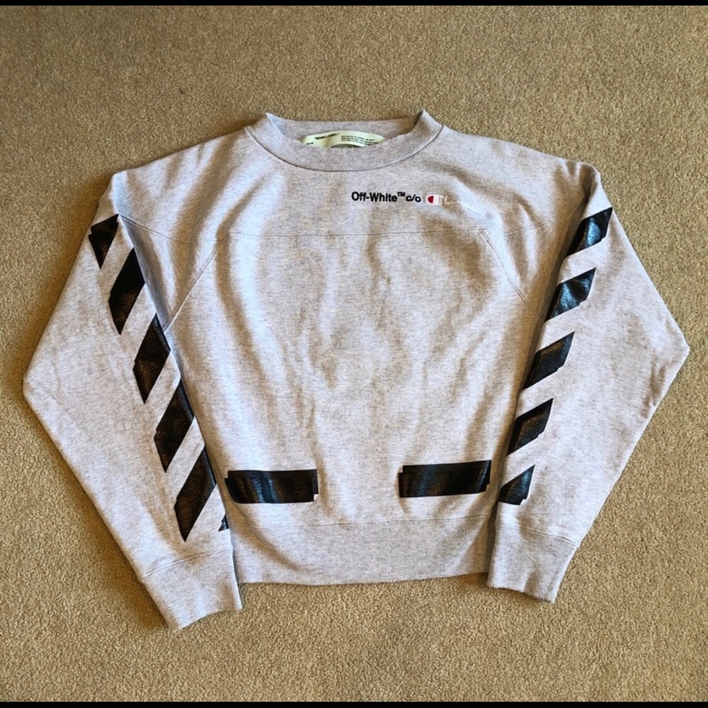 Off-White X Champion Crewneck
